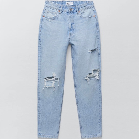 Zara Jeans Zara Mom Fit Jeans Poshmark